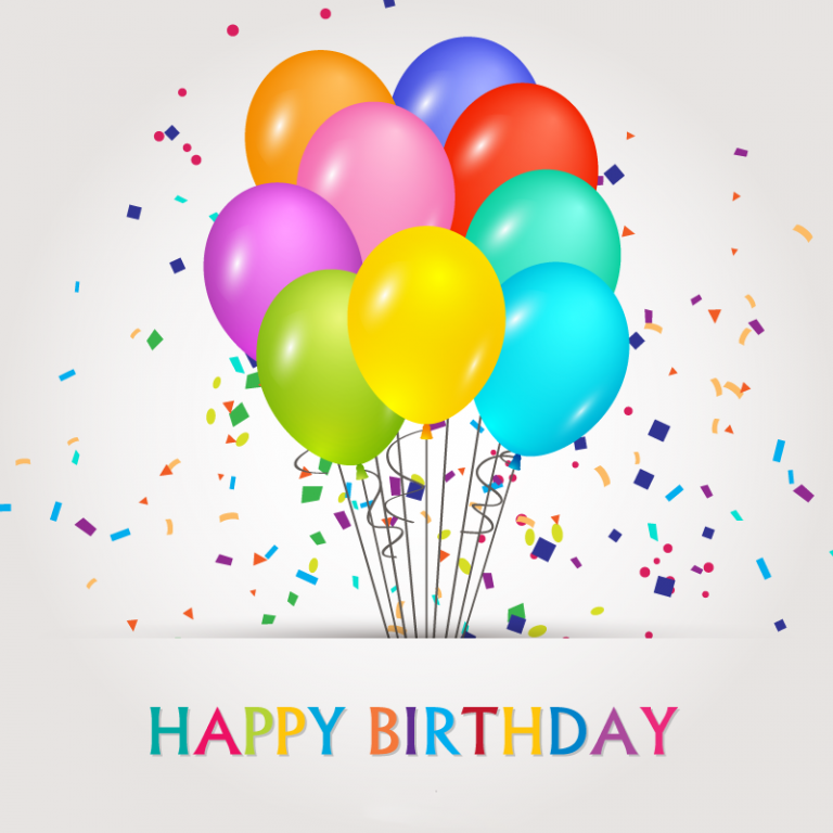 Happy Birthday Balloons Images and Clip Art - 9 Happy Birthday