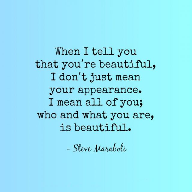 You Are Beautiful Quotes And Sayings